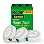 Scotch Magic Invisible Clear Tape Refill, 0.5" x 36 yds., 1" Core, 3 Rolls/Pack (810H3)~#|#~792B3468-9F9F-49BF-940FF5C1E376E74E_sc7