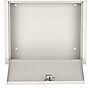 Adiroffice Steel Multipurpose Large Size Suggestion Drop Box Interoffice Mailbox, White (631-03-WHI)~#|#~794DA82E-6FE3-4308-9A86C22339AA90BE_sc7