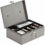 Sparco Products Cash Box, 7 Compartments, Latch Lock, Gray (SPR15501)~#|#~794DE8E8-53D2-4A36-BB4B8CDA544804CF_sc7