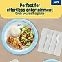 Perk 10 Inch Paper Plates, 125 Count, Heavy-Weight Microwave Safe Disposable Plates for Everyday Use & Parties~#|#~79575534-DA1B-4E0E-8B8AD7CD6147E6DE_sc7