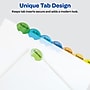 Avery Style Edge Insertable Plastic Dividers, 8 Tabs, Multicolored (11201)~#|#~7992DA31-7721-4DCA-8AFDD5F7BD8208A0_sc7
