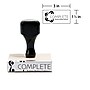 Traditional Wood Stamp RF91, 1 1/2" x 3" Impression~#|#~799581CA-384F-4457-80F5CEAA07E34A51_sc7