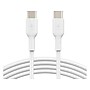 Belkin BoostCharge USB-C to USB-C Charging Cable, 3.3 ft., White, 2/Pack (CAB003bt1MWH2PK)~#|#~799D1065-1F62-4C22-AF3B10ED91EF4A85_sc7