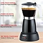 Brentwood 6-Cups Moka Pot Espresso Machine, Black (TS-119BK)~#|#~79A172EE-2F28-40E8-9FA4E3FFD72D28CD_sc7