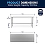 Flash Furniture Prep Table, 72"W x 30"D (NHWT3072)~#|#~79A2C4F7-E512-40B6-B4BB40E1A1DA1B62_sc7