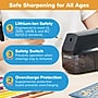 Bostitch Office Horizontal Rechargeable Battery Pencil Sharpener, Black (RPS7H-BLK)~#|#~79DA4FC0-38A1-4731-8D72F4BC8F7E4746_sc7