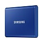 Samsung T7 2TB USB 3.2 Portable Solid State Drive, Blue (MU-PC2T0H/AM)~#|#~79E2F8FA-3F69-4567-AD84CC0C6659C398_sc7