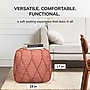 Anji Mountain Atlas Terracotta Fabric Rectangular Pouf Ottoman (AMBPF097-1917)~#|#~79E7A0DA-16F7-4E35-AEE36A21BFCEAAA7_sc7