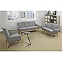 Lorell Quintessence 2-Seat Loveseat, Gray (LLR68962)~#|#~79E80673-7A19-4EAC-90AFA00B5C61EE42_sc7