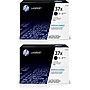 HP 37X Black High Yield Toner Cartridges, 2/Pack (CF237X2PK-STP)~#|#~7A08B92E-2581-485E-84B48244715A2D19_sc7