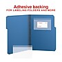 Staples Self‑Adhesive Poly Pockets, Clear, Durable Stick‑On Document Holders for Binders & Folders – 100/Pack~#|#~7A136A88-94F8-4A1C-8F6BF2E1525489D1_sc7