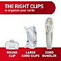 Command Small Cord & Light Clips, Transparent, 22/Pack (17017CLR-10ES)~#|#~7A1FC816-3D1E-48C9-B09536FBEFD43294_sc7