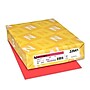 Astrobrights 8.5" x 11" Color Multipurpose Paper, 24 lbs. Rocket Red, 500 Sheets/Ream (WAU22641)~#|#~7A4D172D-AAD2-4F38-B93AF7516BABB183_sc7