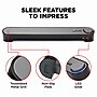 GOgroove UBR USB Computer Sound Bar Speaker, Black (GGSVUBR100BKWS)~#|#~7A53EB3C-297C-4E5A-99DE11D07DDBFFD1_sc7