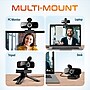 Delton 90X/C24 Wireless Noise Cancelling Bluetooth Earpiece and 1080p Webcam Bundle, Black (DBTHEAD90XBNDL)~#|#~7A54423F-4731-4AA9-9B17A69C7F148345_sc7