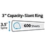 Avery Durable 3" 3-Ring View Binders, Slant Ring, White (17042)~#|#~7A5F1344-2A91-46F1-BA7BBB8BAC7AF5C2_sc7