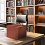 Smead Tuff Box Bottom Heavy Duty Reinforced Faux Leather Accordion File, Numerical Index, 31 Pocket, Letter, Brown (73785)~#|#~7A67BC72-0B79-4AA9-AD5060AE1183771B_sc7