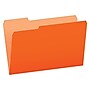 Pendaflex Two-Tone File Folder, 3-Tab, Legal Size, Orange, 100/Box (153 1/3 ORA)~#|#~7A6823F4-F3CF-40A2-B2CB16CBE79910B8_sc7