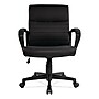 Alera Breich Series Fixed Arm Polyurethane Manager Chair, Black (ALEBC42B19)~#|#~7A7CB18F-BA80-4BA2-A7624484112BA413_sc7
