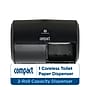 Georgia-Pacific Compact 2-Roll Side-by-Side Coreless Toilet Paper Dispenser, Black (56784A)~#|#~7A972AAF-1133-4C09-95DD86BF9A7E1946_sc7