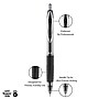 uni-ball 207 Needle Retractable Gel Pens, Medium Point, 0.7mm, Black Ink, 4/Pack (1738430)~#|#~7A9C6BFF-15C8-43DF-BDC938D1E69C4FD7_sc7