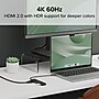 Plugable 4-in-1 USB-C Hub with 4K HDMI, 100W, Silver (USBC-4IN1)~#|#~7AA4860B-F62B-4CC0-976930AAF1326430_sc7