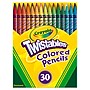 Crayola Twistables Colored Pencils, Assorted Colors, 30/Pack (BIN687409)~#|#~7AA8469D-C0EA-4B51-80FC05A870786C65_sc7