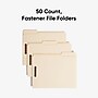 Smead Recycled Reinforced Classification Folder, 3/4" Expansion, Letter Size, Manila, 50/Box (14537)~#|#~7AAE2816-658B-47B1-A1052AA77D69FB18_sc7
