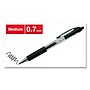 Universal Clear Roller Ball Retractable Gel Pen, Black Ink, Medium, 36/pack~#|#~7AB727ED-E3C1-4479-97450CF64DBE2D48_sc7