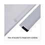 Universal Melamine Dry-Erase Whiteboard, Aluminum Frame, 3' x 2' (UNV43723)~#|#~7AB84858-5A8F-4BF8-81ABC617D5D3F23A_sc7