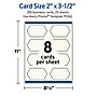 Avery Geo Business Cards, Matte Ivory, 200/Pack (19479399022)~#|#~7AB92359-FAD5-4492-A35F098C6D502C99_sc7