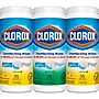 Clorox Disinfecting Wipes Value Pack, Fresh Scent and Crisp Lemon Scent, 35 Wipes/Canister, 3/Pack (CLO 30112)~#|#~BA1C31DD-93D2-46CC-8B9E4145B0AD1AD1_sc7