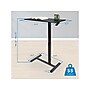 Mount-It! Height-Adjustable Overbed Desk, 26.3"-42.1"H, Black (MI-8040)~#|#~7AC0FA8F-5AF0-4518-88C7AABC469797ED_sc7