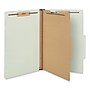 Universal Recycled Reinforced Pressboard Classification Folder, 2" Expansion, Legal Size, Green, 10/Box (UNV10261)~#|#~7AD0855B-55D6-49D5-9E07898AB9BFF4EB_sc7