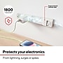Staples TECH 6-Outlet Surge Protector, 10', 1800 Joules, White (ST62781)~#|#~7AD7F496-A255-4446-AF40ED80E9D7A751_sc7