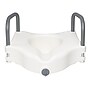 Dynarex Locking Elongated Raised Toilet Seat With Arms (10360)~#|#~7ADE60EB-AF06-4366-AC96412F1990C90D_sc7