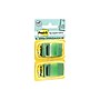 Post-it Flags Value Pack, 1", Green, 50 Flags/Pad, 12 Pads/Pack (680-GN12)~#|#~7AEF8E34-9055-4AE9-961AA6DA8A69C378_sc7