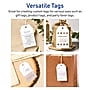 Avery 3-1/2" Blank Price & Merchandise Tags, White, 80/Pack (95321-GWT10)~#|#~7AFECB5D-81AD-4D0C-8A5F8459692DE0F0_sc7