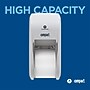 Georgia-Pacific Compact 2-Roll Vertical Coreless Toilet Paper Dispenser, White (56767A)~#|#~7B13C935-F769-4D22-8566907EF7C631E6_sc7