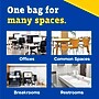 Glad ForceFlex Tall 13 Gallon Drawstring Kitchen Trash Bag, White, 400 Total Bags (78526)~#|#~7B1793E4-667E-4201-95F53149132267D6_sc7