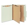 Universal Pressboard Classification Folders, 2/5-Cut Tab, 2" Expansion, Letter Size, Green, 10/Box (UNV10271)~#|#~7B2CD0AB-BB5E-4BF9-9DE9A2F28CF74821_sc7