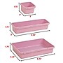 Staples 8-Piece Plastic Drawer Organizer Set, Dusty Pink (ST63890)~#|#~7B31207E-180D-47C5-8FB0E05E6FE0DC26_sc7