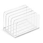 TRU RED™ 5-Compartment Plastic Desk Organizer, Clear (TR62285)~#|#~7B3B2FB4-27A3-49B4-BA2401ABD9A1E674_sc7
