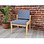 Lesro Amherst Wood Vinyl Guest Chair, Armless, Blue (AW1102.WNA-01CHLN)~#|#~7B3D3A57-2180-47C5-A48E11A0AB2D1616_sc7