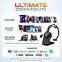 Delton 50X Pro Wireless Noise Canceling Bluetooth Mono Computer On-Ear Headset, Black (DBTHEAD50XBTDL)~#|#~7B4D46B9-C7DF-4B28-9AB4B327D6C981DB_sc7