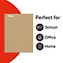 Sustainable Earth by STAPLES Wirebound 1‑Subject Notebook, 9.5” x 6”, College Ruled, Brown~#|#~7B56DC73-1EBC-4E7A-B48F4EC21E98C220_sc7