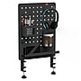 Mount-It! Clamp-On Pegboard Organizer with Accessories for Desks, Black (MI-7302BLK)~#|#~7B658BD2-F9C2-4D6A-950EA6E16756BEFF_sc7