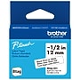 Brother Genuine P-touch Btag Black on White Label Tape, 1/2 in x 13.1 ft (12 mm x 4 m) (BTAG231)~#|#~7B6E2FA5-079F-4928-9D49E3884E6D899C_sc7