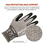 Ergodyne ProFlex 7072 Nitrile Coated Cut-Resistant Gloves, ANSI A7, Gray, Small, 1 Pair (10312)~#|#~7B724C38-4E70-488E-8566835D5D8B0E48_sc7