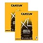 Canson XL Series 11" x 14" Bristol Sketch Pad, 25 Sheets/Pad, 2/Bundle (MCXC400061835-2)~#|#~7B737462-0484-4ADA-88616A4FF07DC662_sc7